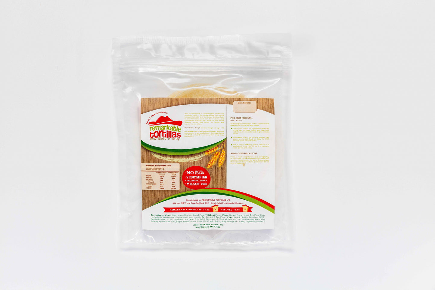 Remarkable Rescued Tortilla Wrap