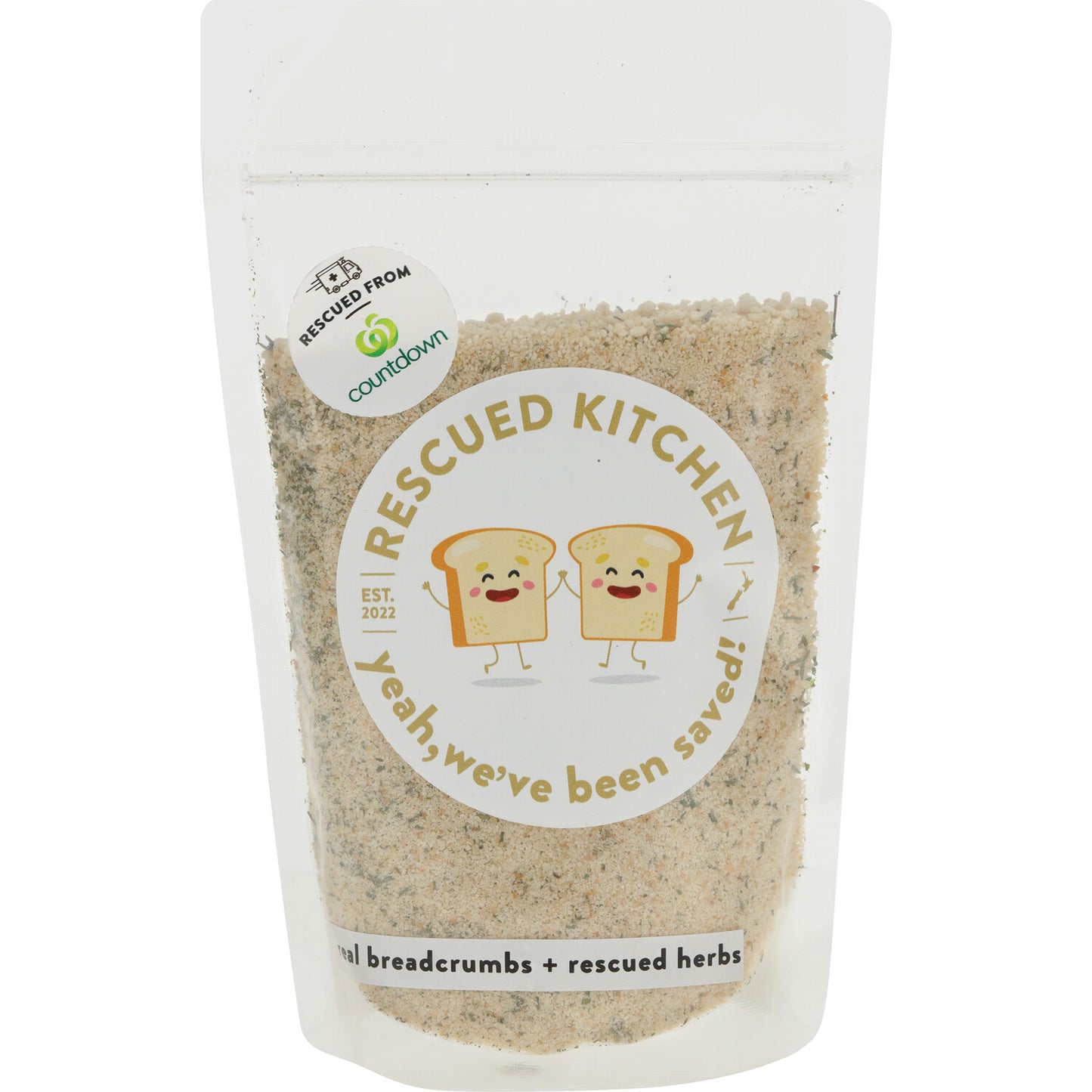 breadcrumbs - plain or rescued herbs