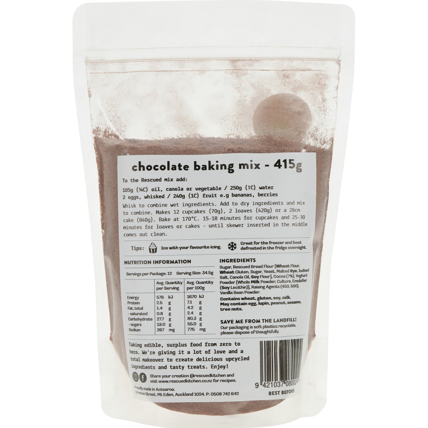 baking mix - chocolate